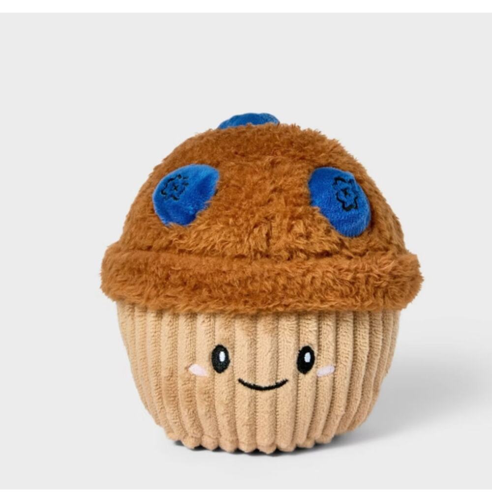 Gigglescape Blueberry Muffin Plush Stuffed Animal Toy  5.5" NEW Collectible